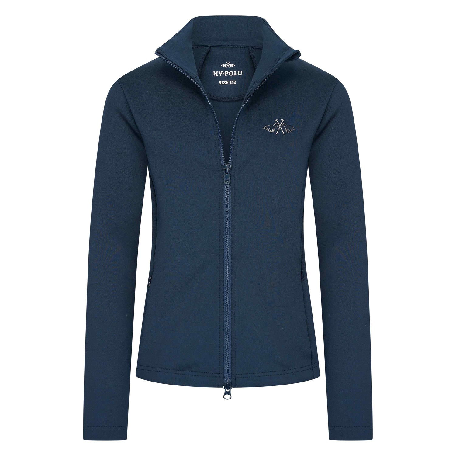 HV Polo - Børn, Tech cardigan, Lilian - Navy