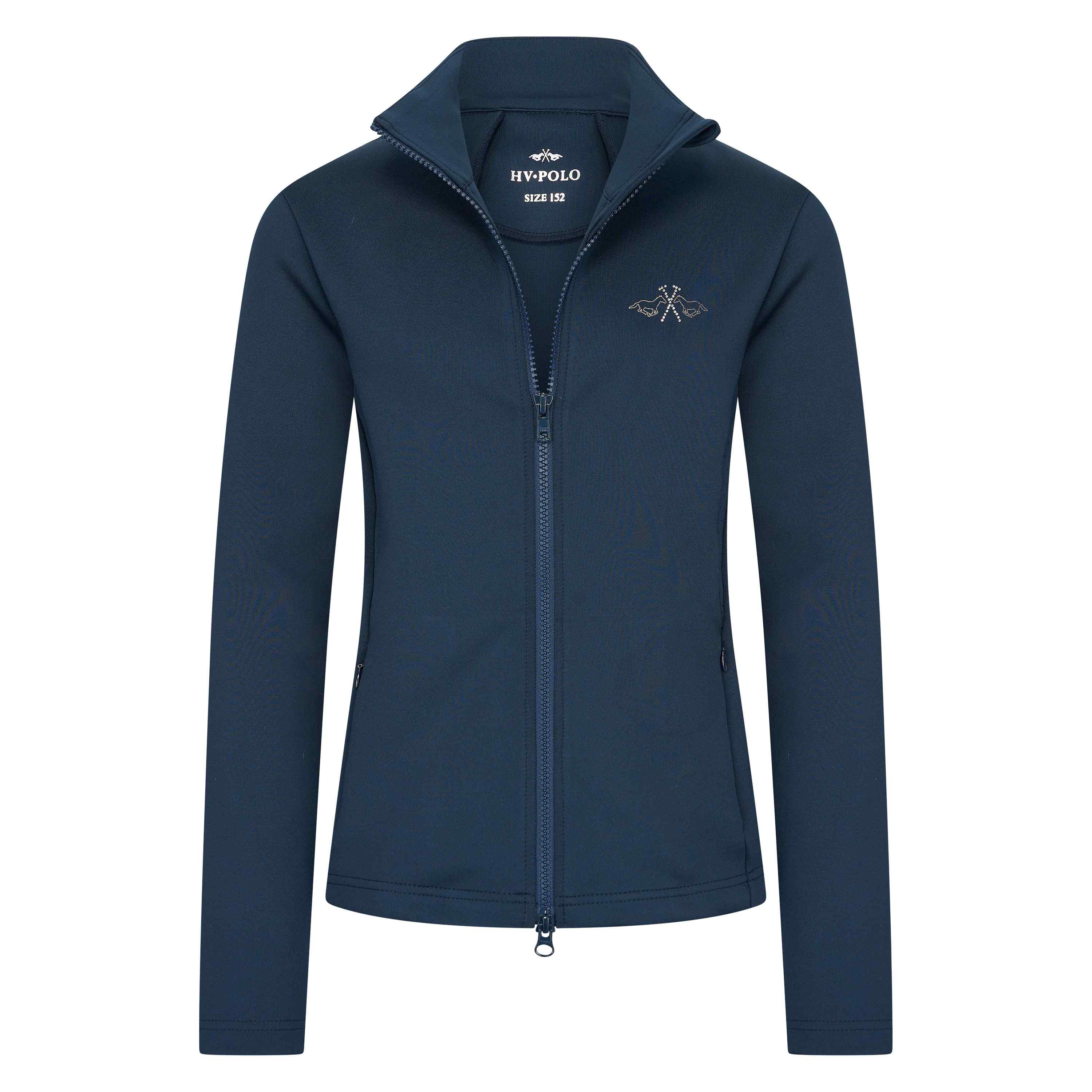 HV Polo - Børn, Tech cardigan, Lilian - Navy