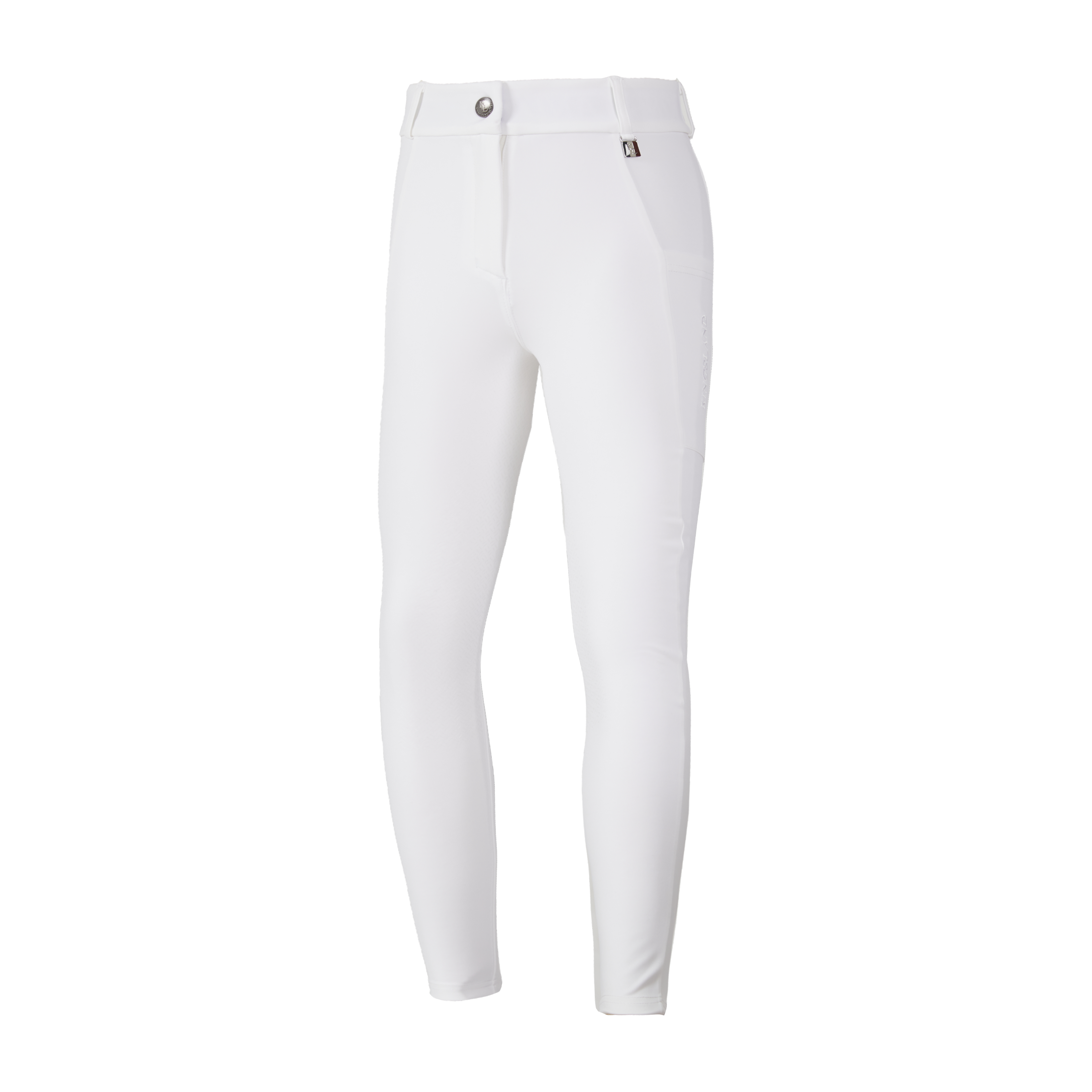 Kingsland - Børn, Ridebukser, Fullgrip, Kaysa - White