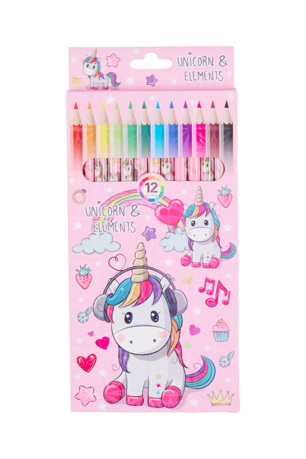 Equipage - Unicorn farveblyant 12 stk.