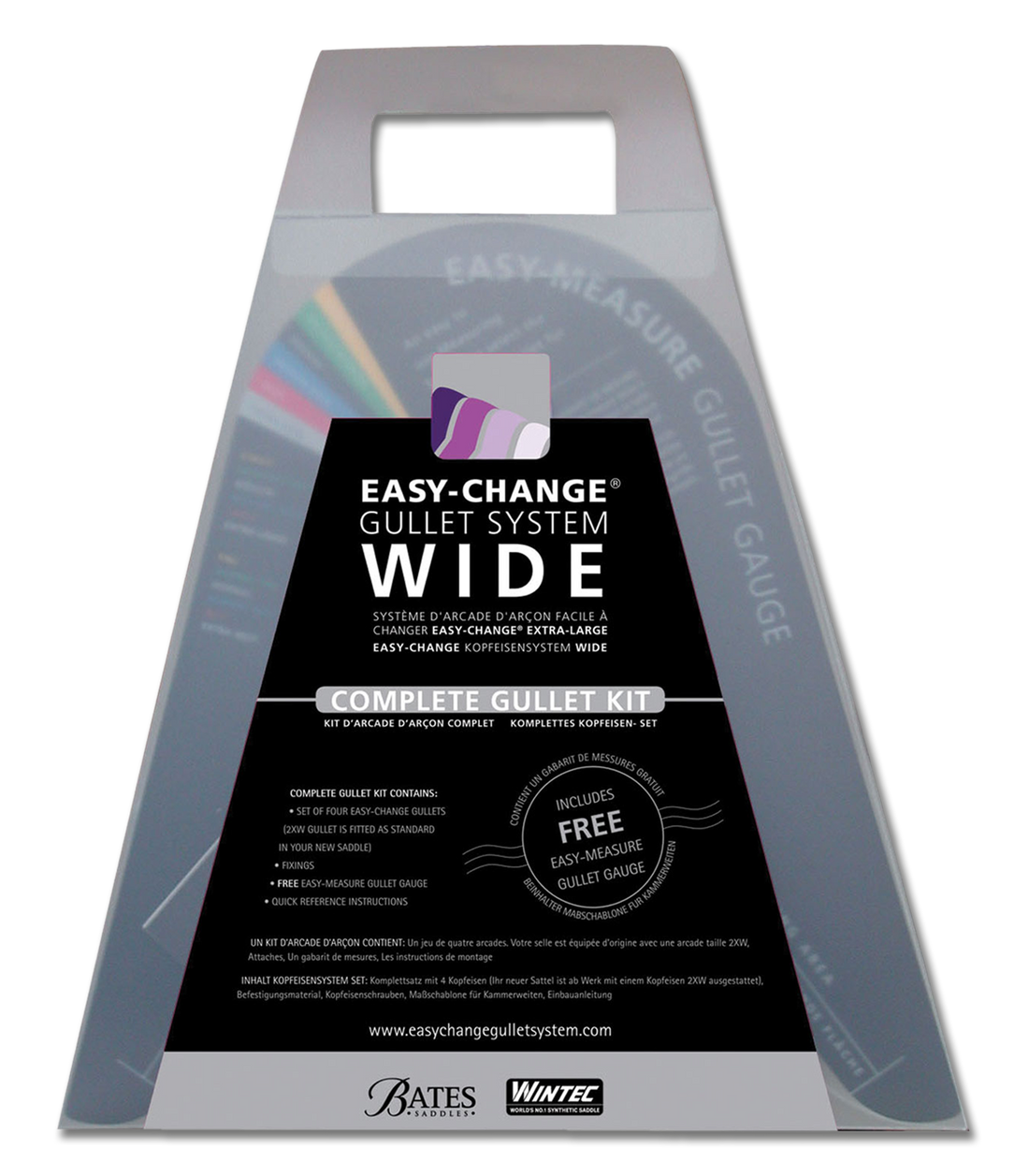 WINTEC - Easy Change Gullet Set wide Profi 4 pcs.