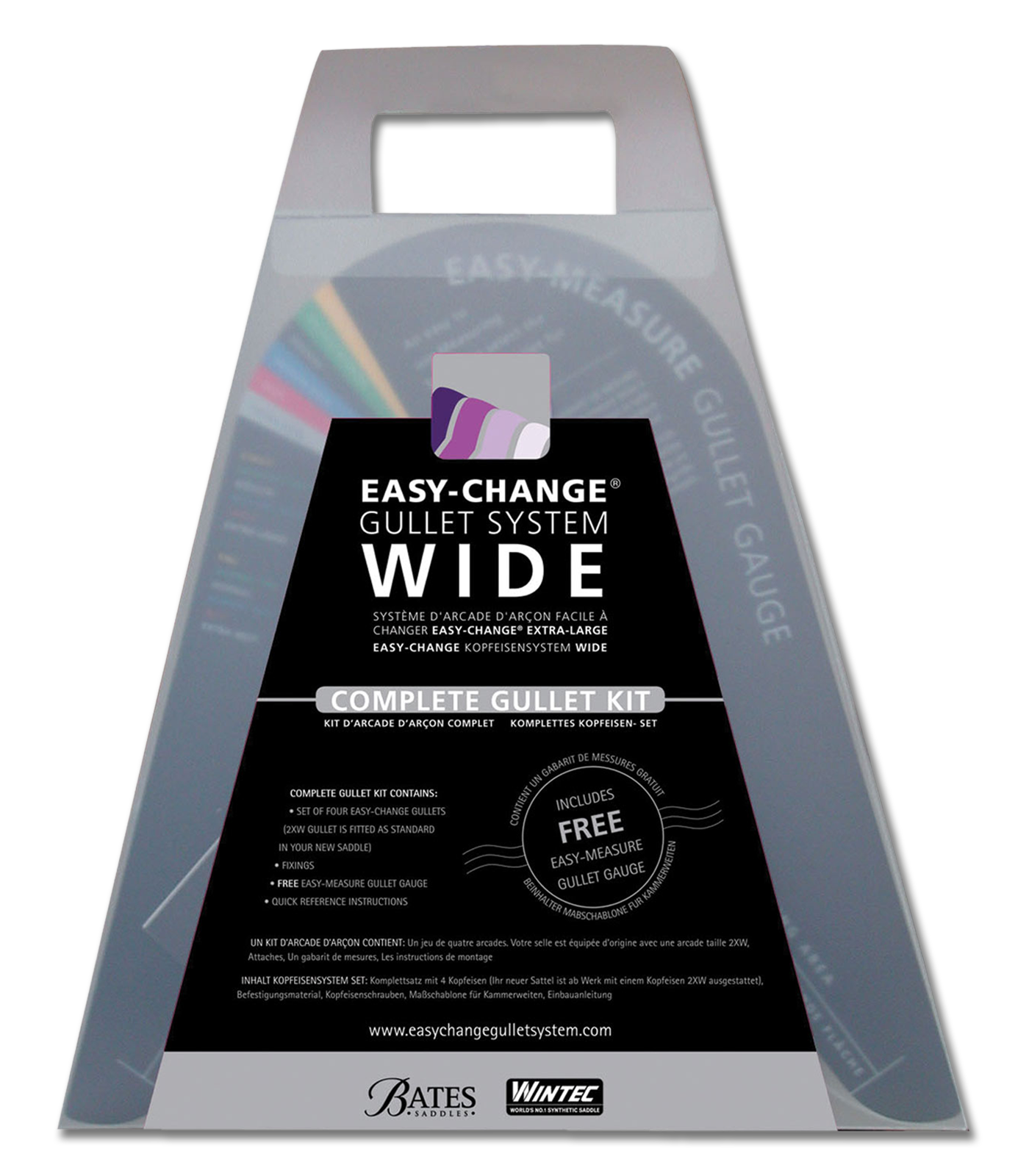 WINTEC - Easy Change Gullet Set wide Profi 4 pcs.