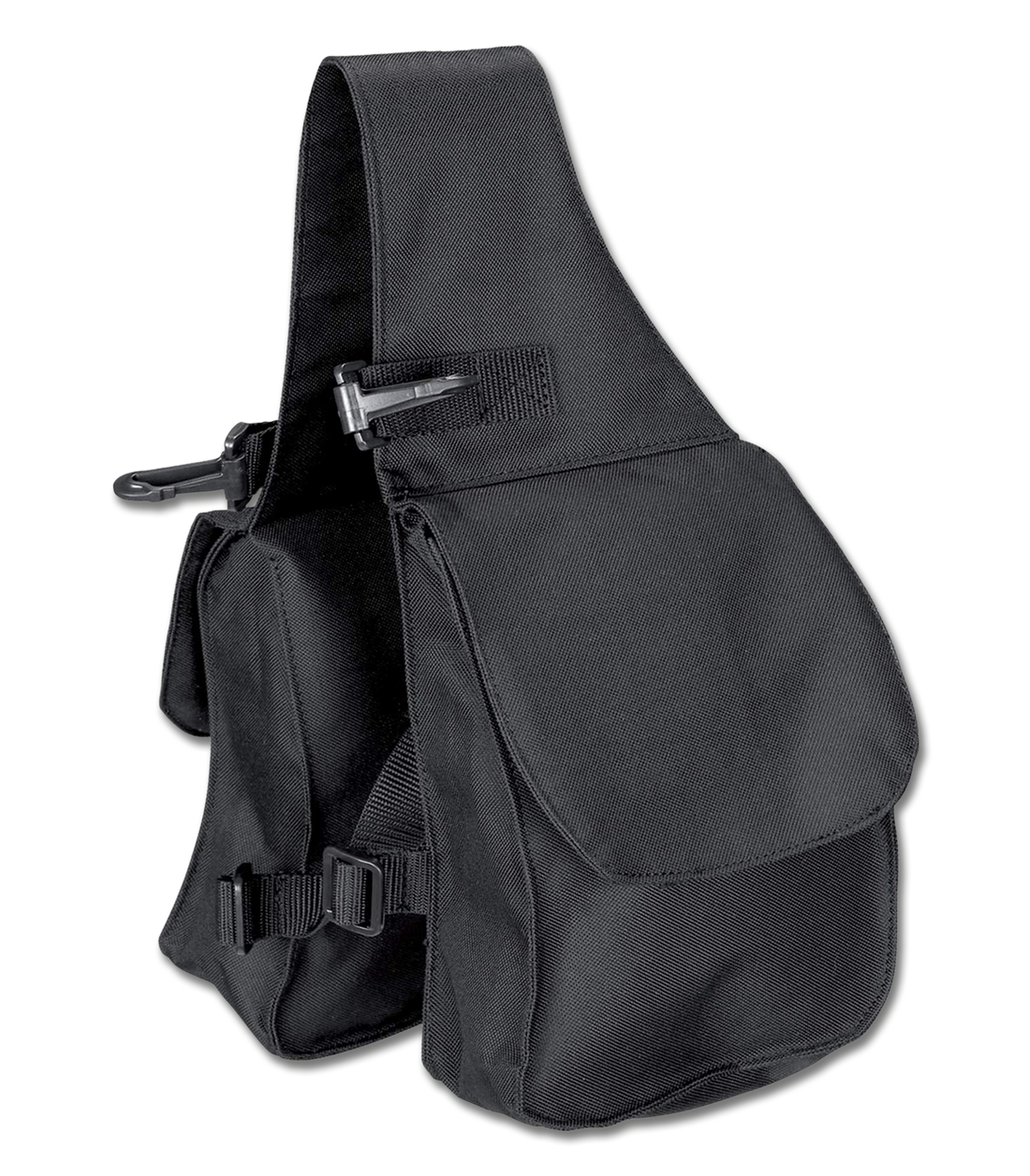 Waldhausen - Saddle Pannier front double, black