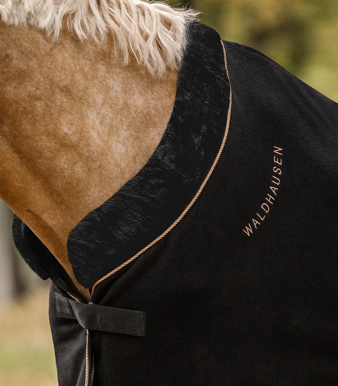 Waldhausen - Fleece rug modern rosé