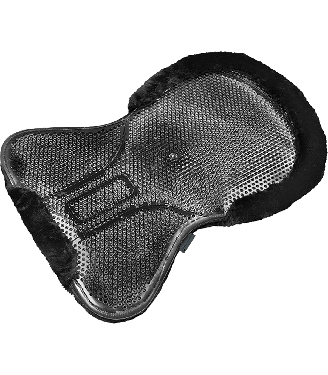 Waldhausen - Gel-Pad with synthetic fur, black
