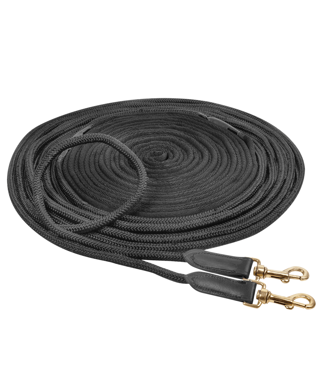 Waldhausen - Double Lunging Draw reins, black