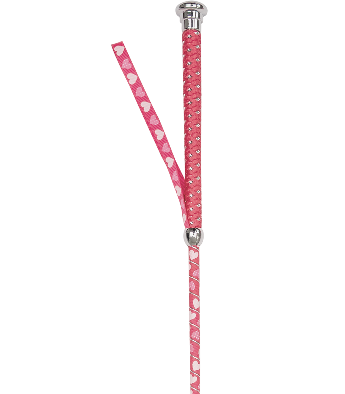 Waldhausen - Heart Dressage Kids whip, azalea pink, 90 cm