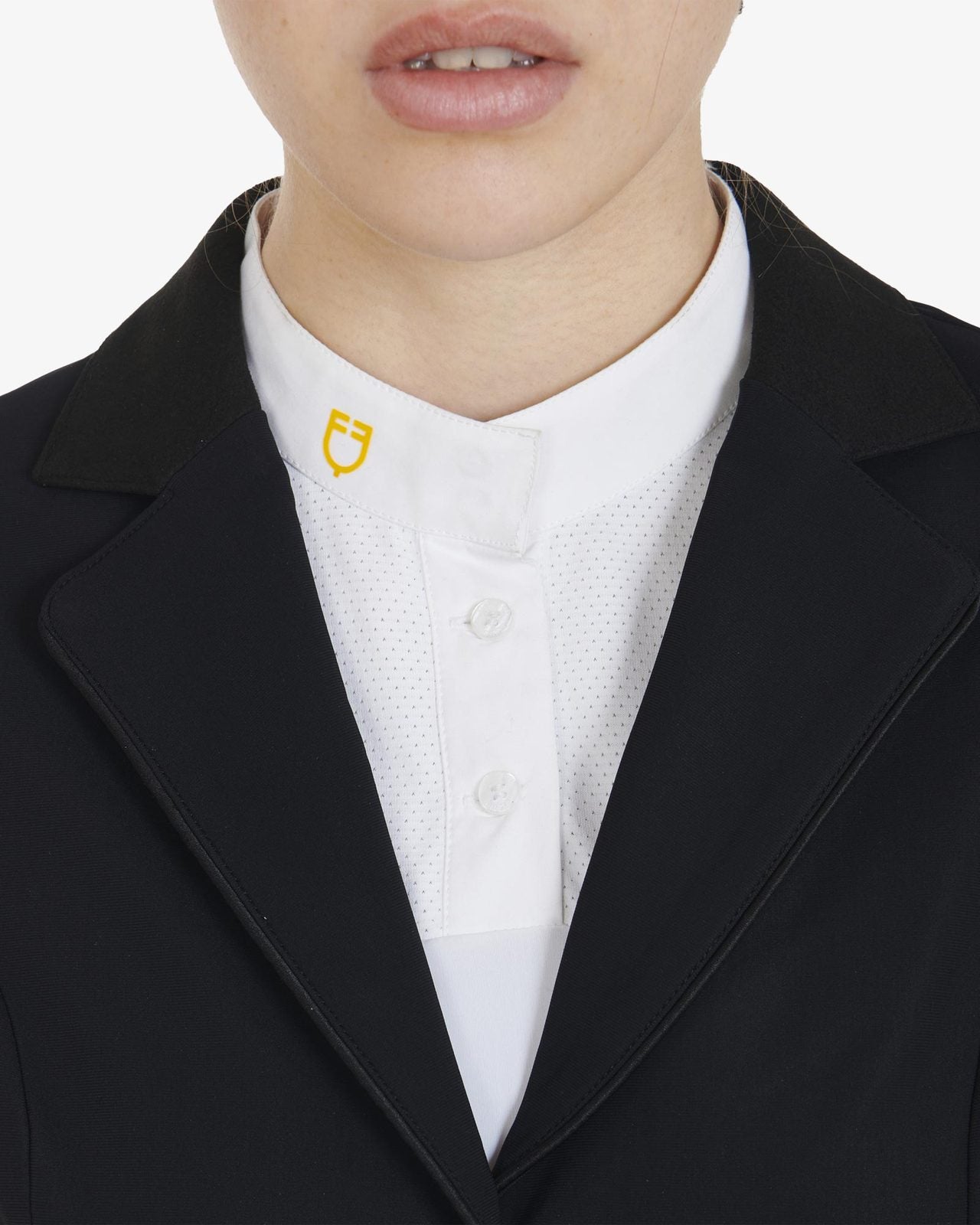 Equestro - Dame, stævnejakke, "three-button"  Black