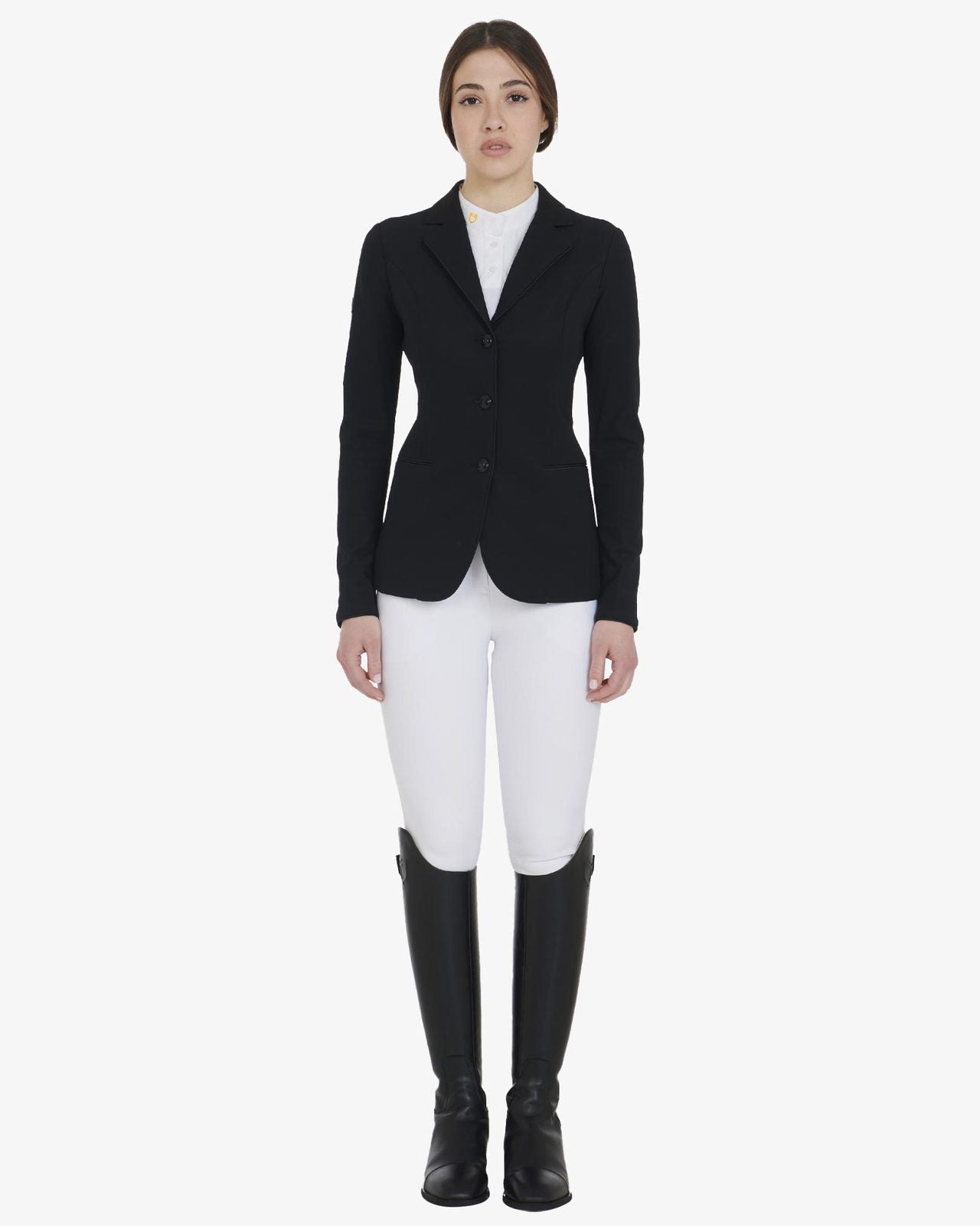 Equestro - Dame, stævnejakke, "three-button"  Black
