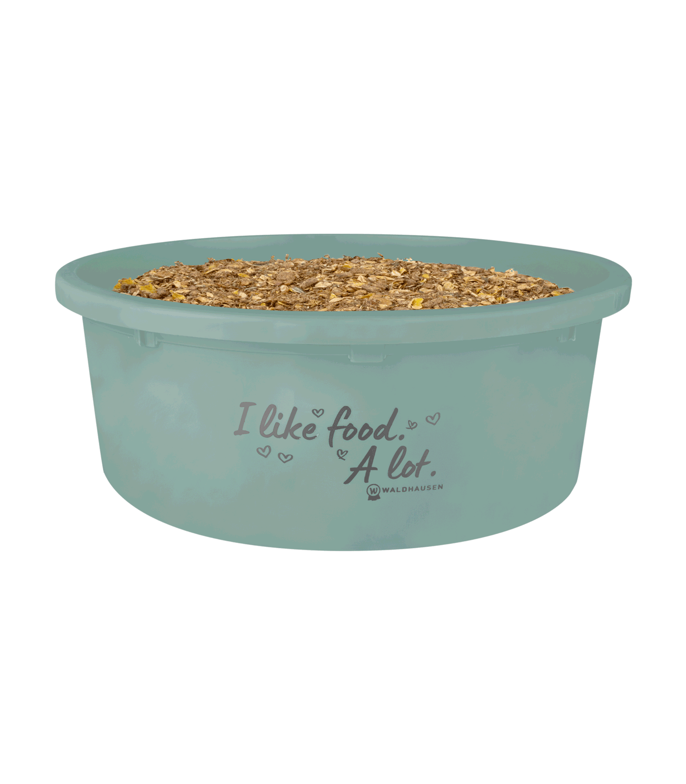 Waldhausen - XL Feeding Bowl "I like food. A lot." with lid