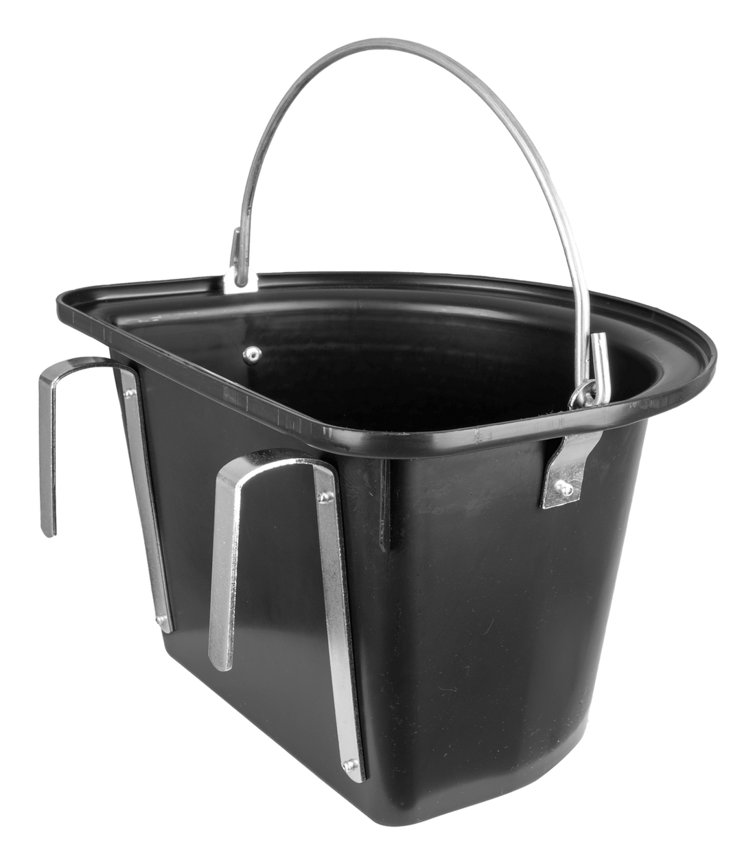 Waldhausen - Feed Bin with Hanger+Handle, black