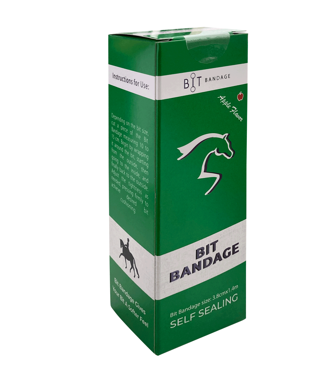 Rob van Boxtel - Bit bandage apple flavor, 24 pcs. included POS-display