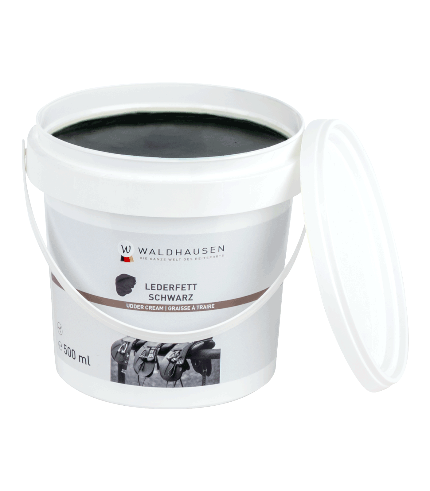 Waldhausen - Leather Grease, black, 500 ml