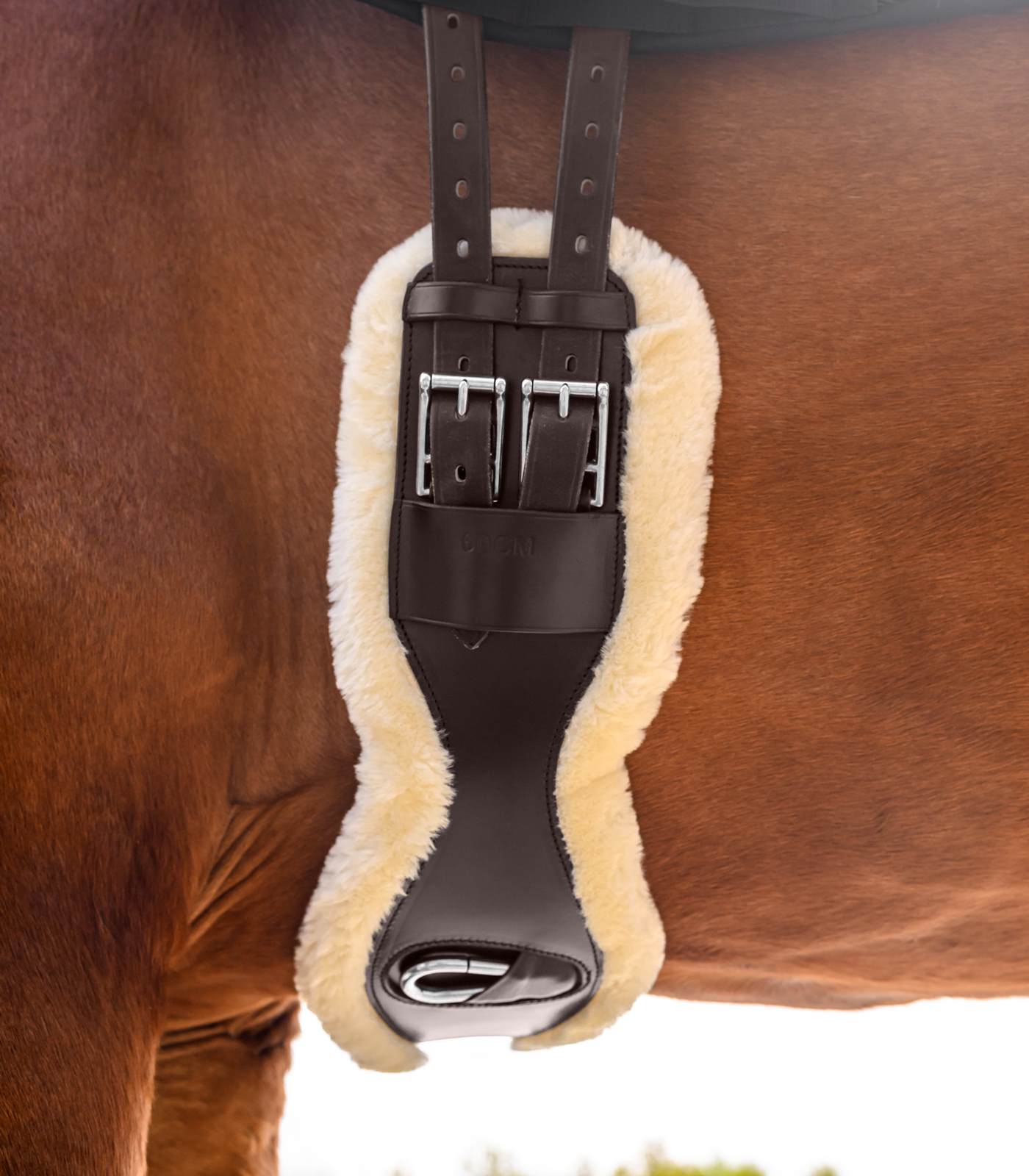 Waldhausen - Waldhausen Leather Short Girth with ECO Wool