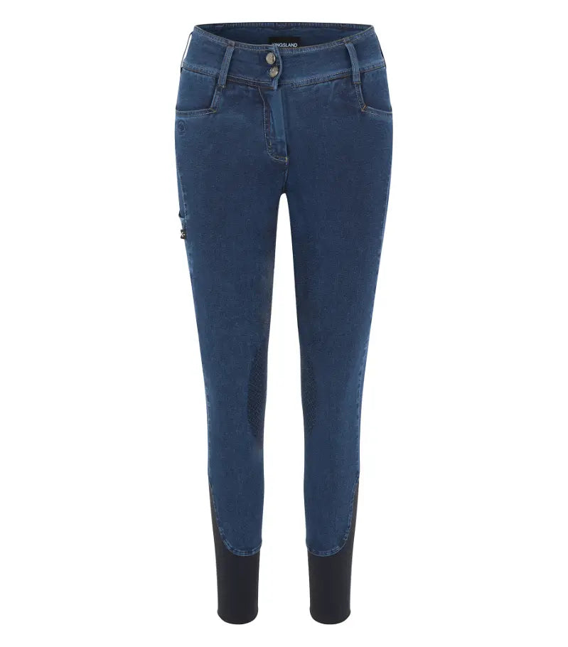 Kingsland - Dame, Ridebukser, Kayce - Dark Denim