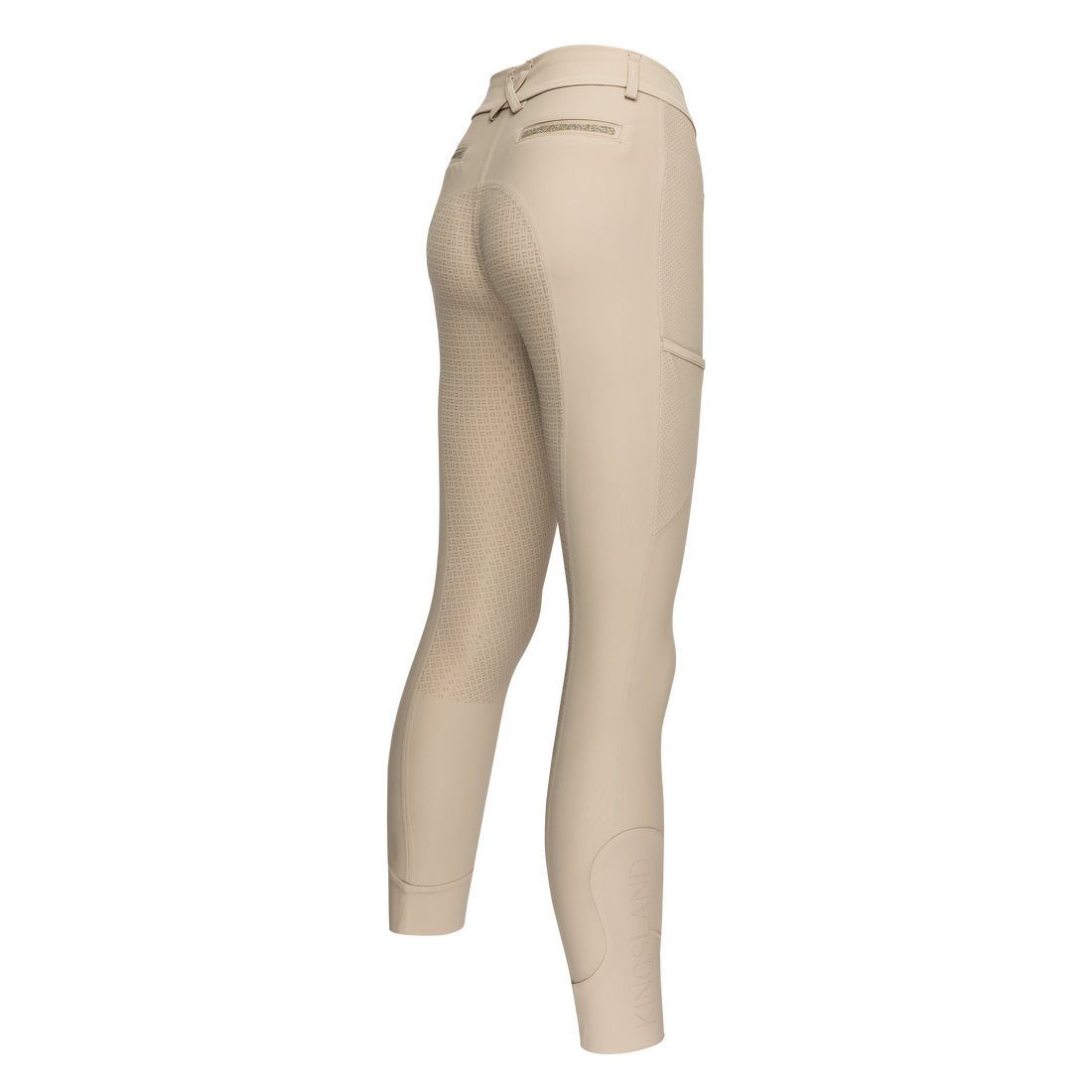 Kingsland - Kerry, Ridebukser, F Grib, Seamless, Dame - Beige & Hvid
