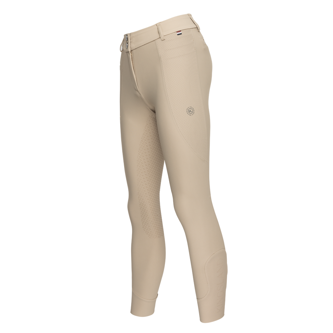 Kingsland - Kerry, Ridebukser, F Grib, Seamless, Dame - Beige & Hvid
