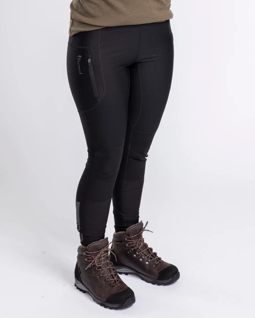 Pinewood - Dame tights, sort,  Finnveden Active,