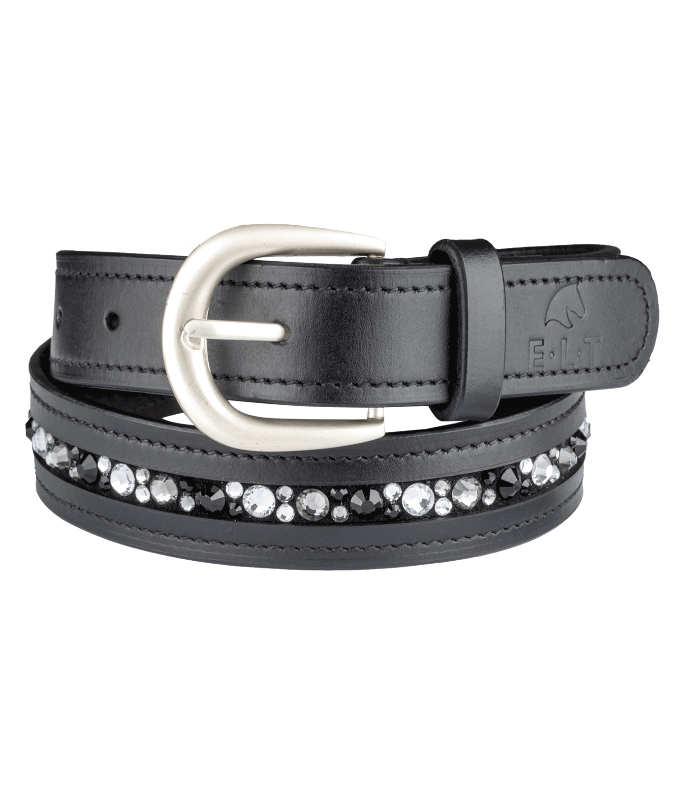ELT - Leatherbelt Jewel, black
