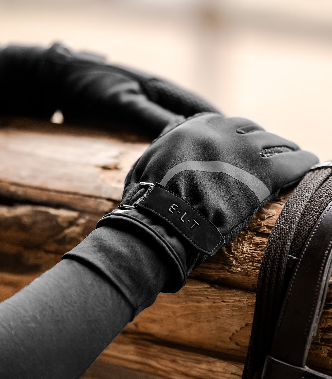 ELT - Riding glove Locarno, black
