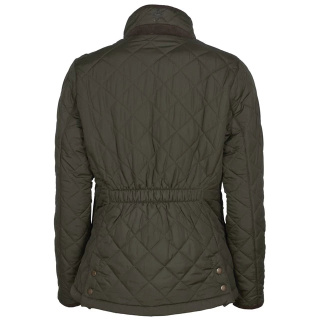 Pinewood - Jakke, Nydala Classic Quilt, Dame, Moss Green