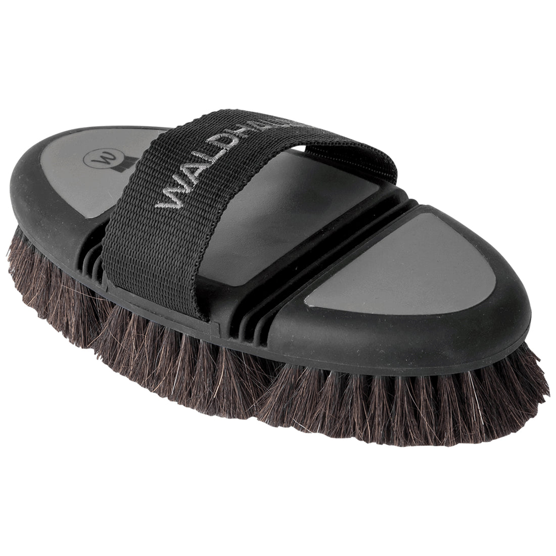 Waldhausen - Flex body brush, brown horse hair bristles