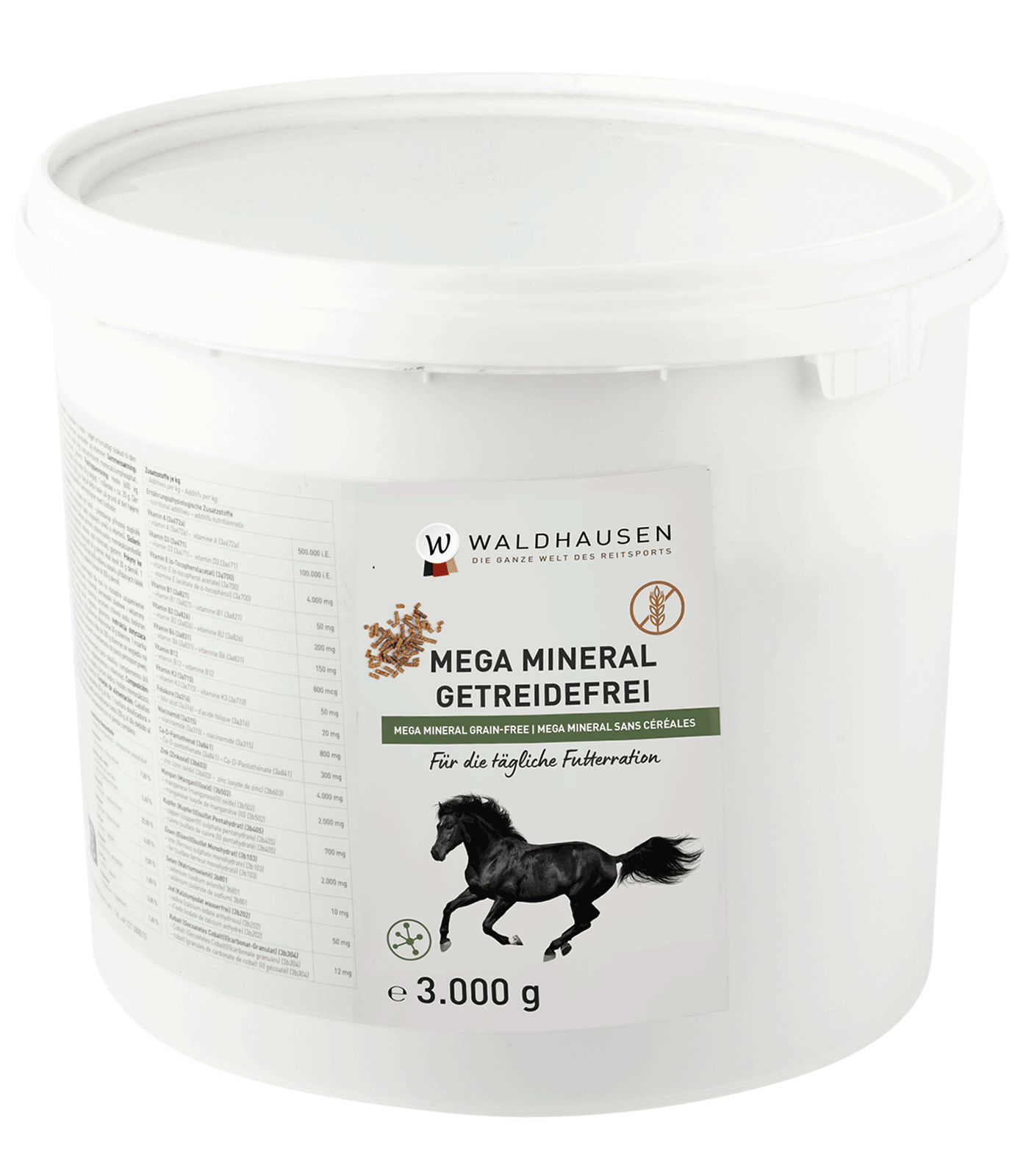 Waldhausen - Mega Mineral Grain-free Pellets, 3 kg