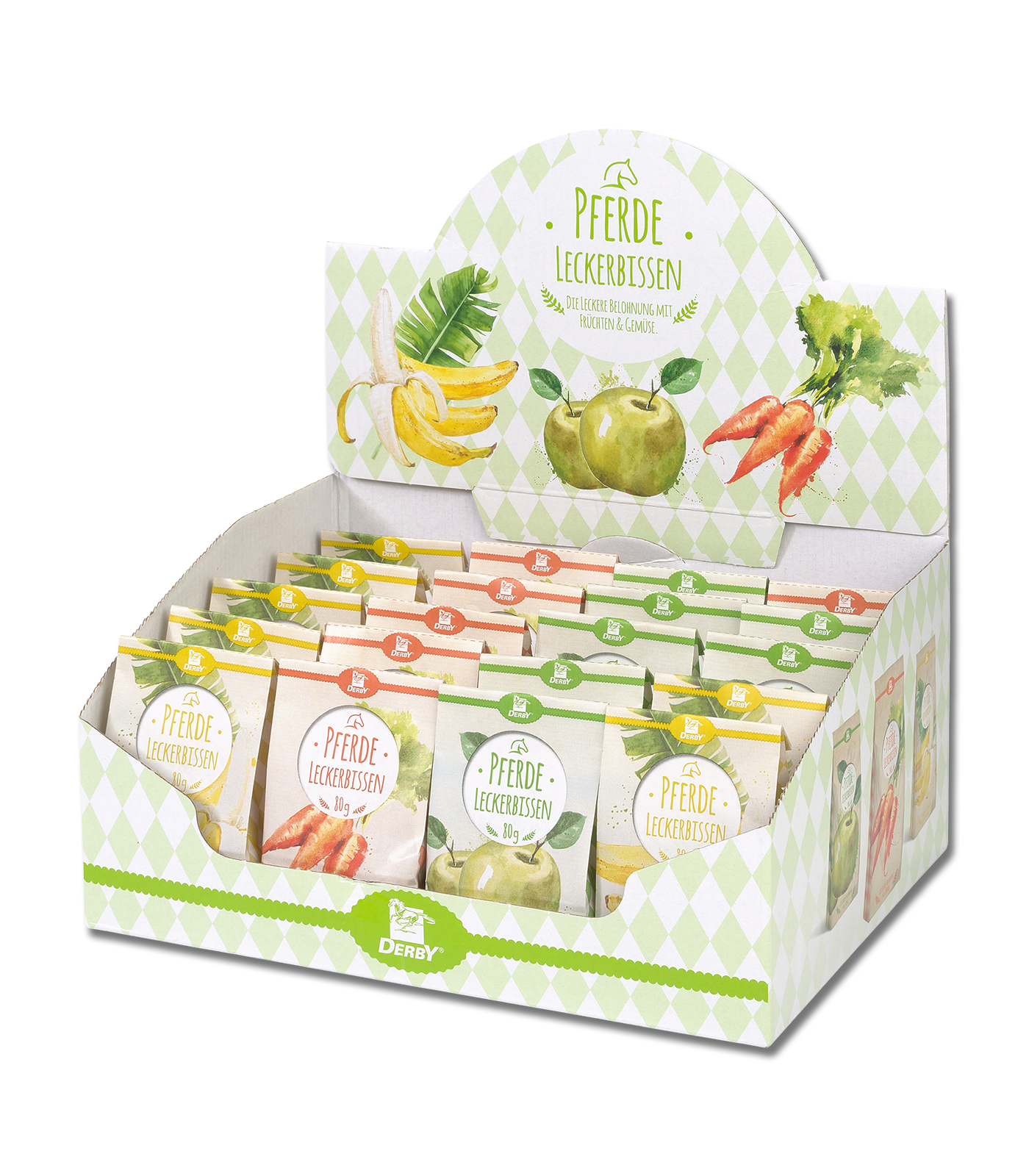 DERBY - Derby cookies display, 2x 20, 80 g