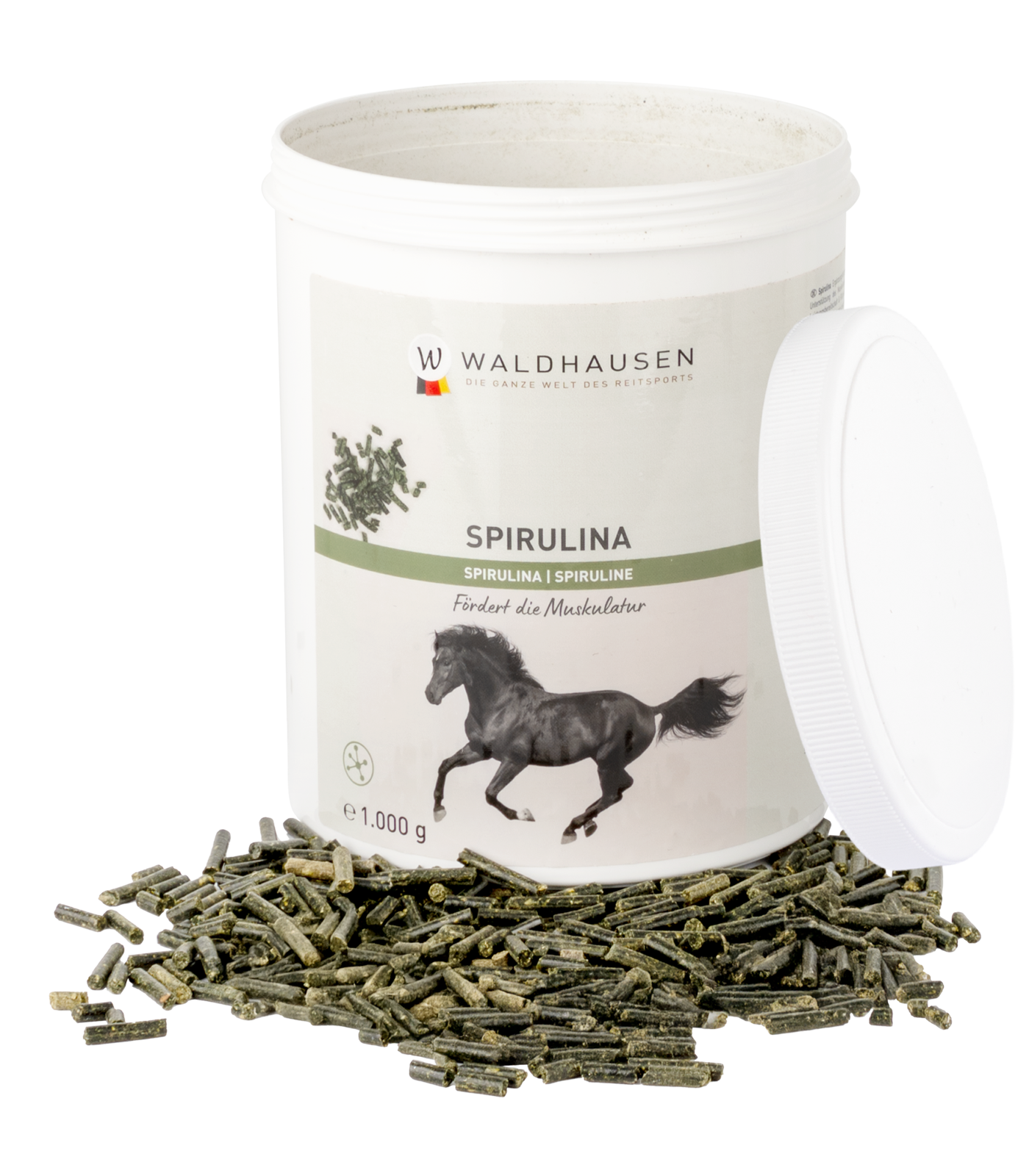 Waldhausen - Spirulina Pellet, 1kg