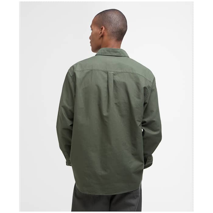 Barbour - Skjorte- Oxtown, Relaxed fit- Light sage