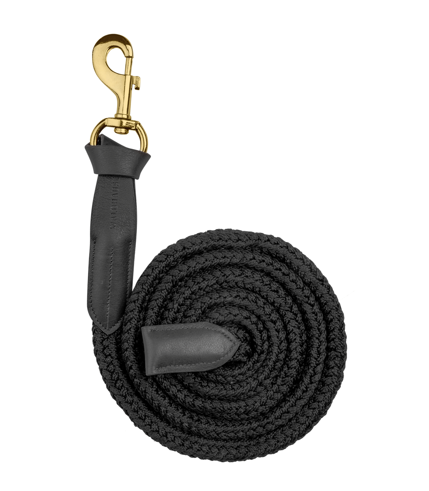 Waldhausen - Leadrope Royal with leather details, snap hook