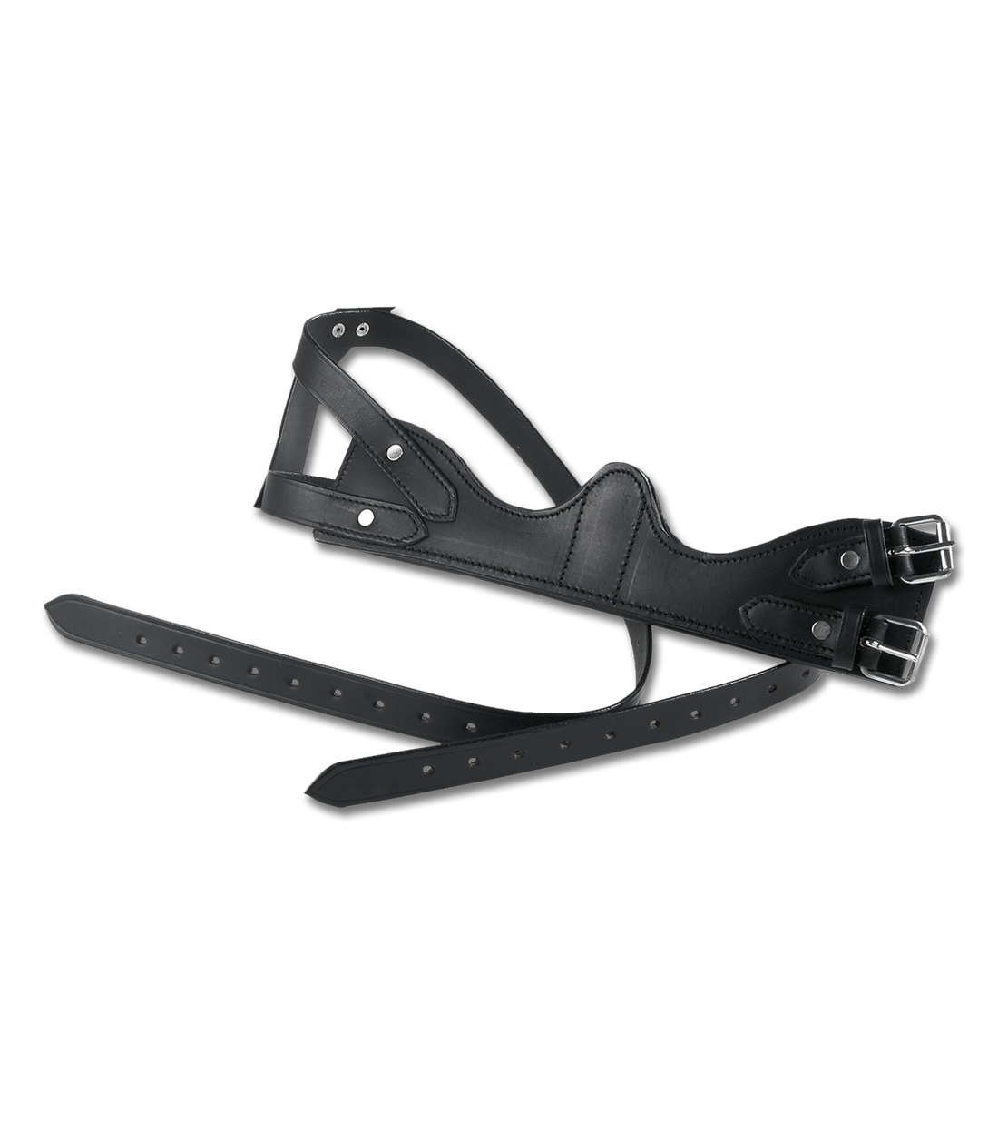 Waldhausen - Crib Biter, Leather soft padded, black