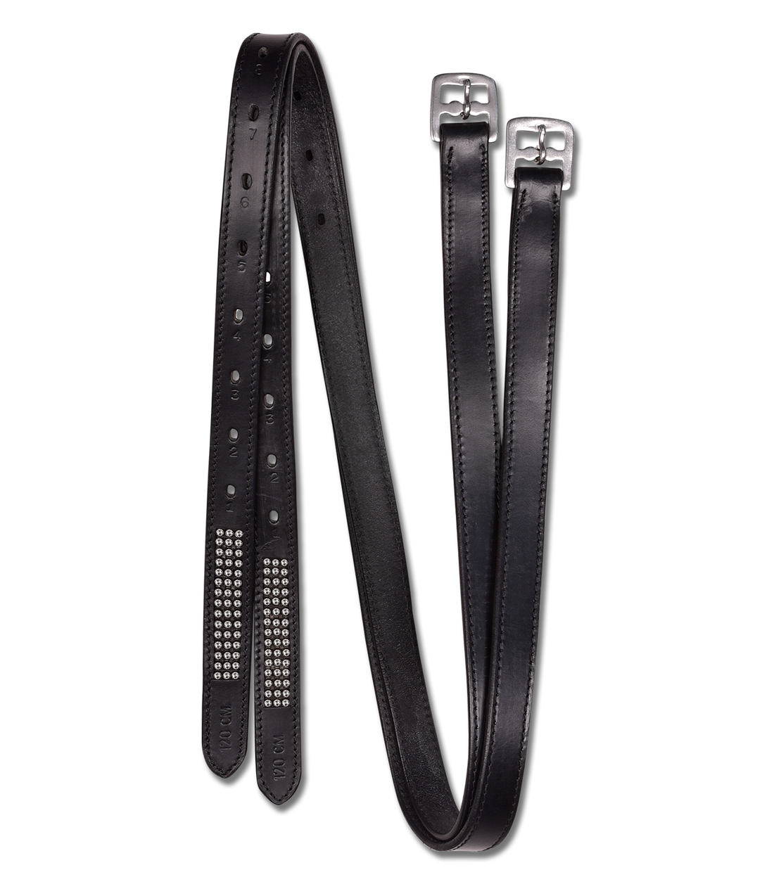 STAR - STAR stirrup leathers Silverstar, black