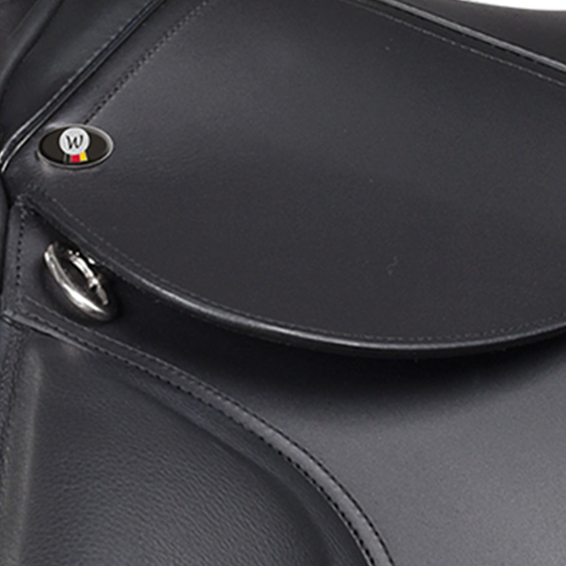 Waldhausen - Waldhausen AP saddle Premium , leather, black, 44cm/17,5"