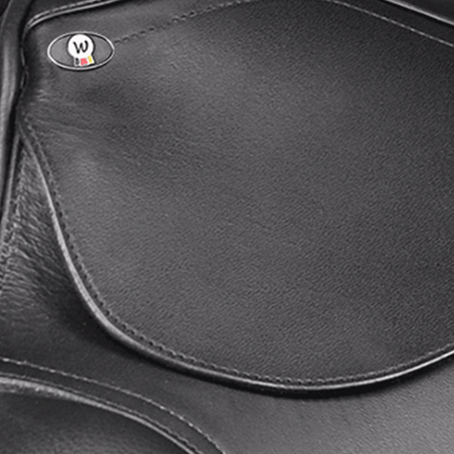Waldhausen - All Purpose Comfort Pony saddle, leather, black, 39cm/15,5"
