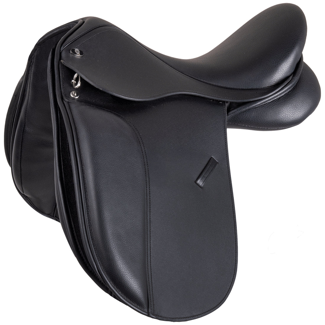 Waldhausen - Dressage Comfort Pony saddle, leather, black, 39cm/15,5"