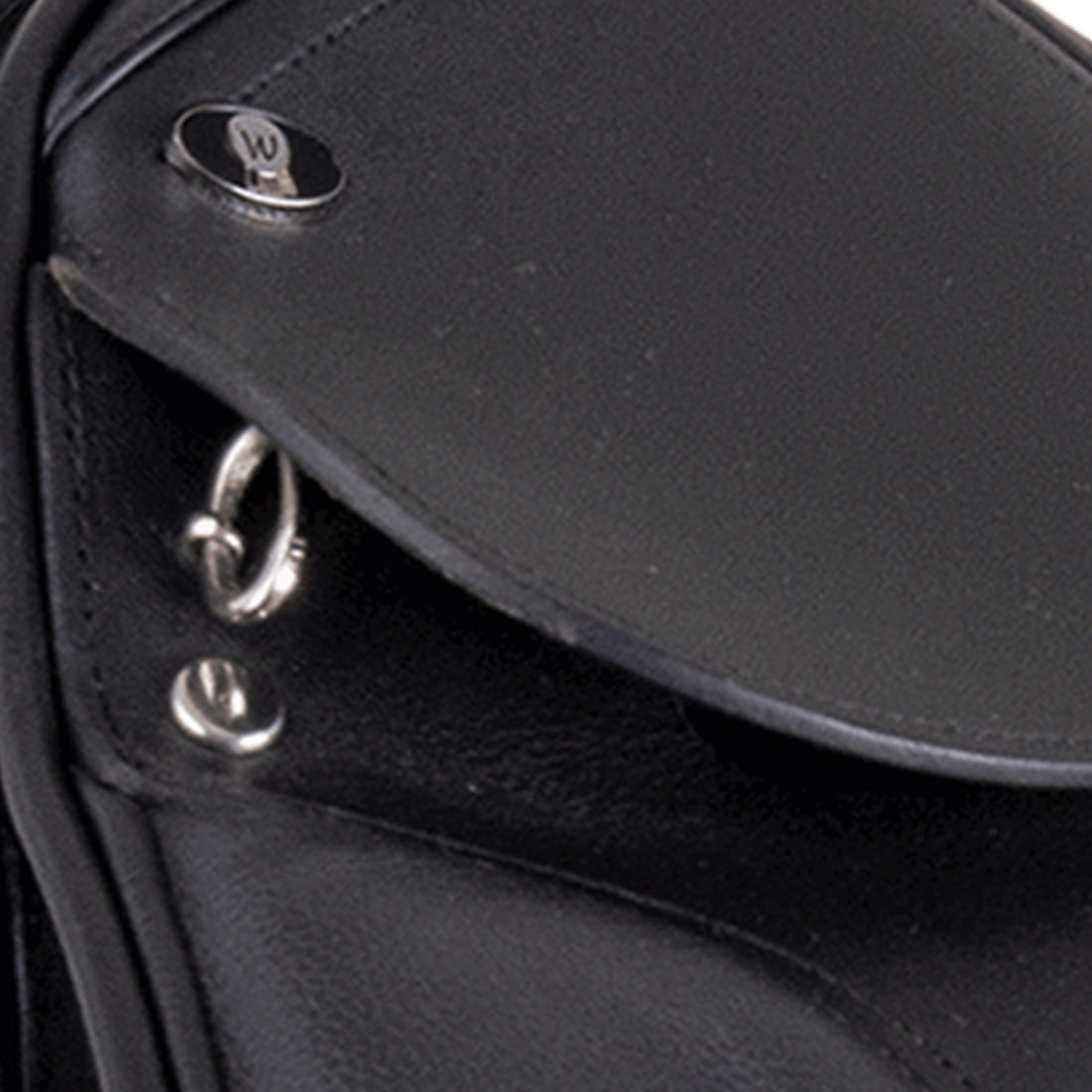 Waldhausen - Dressage Comfort Pony saddle, leather, black, 39cm/15,5"