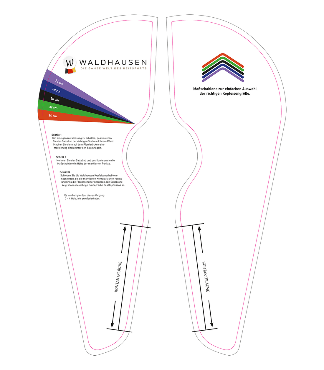 Waldhausen - gullet gauge for Waldhausen saddles