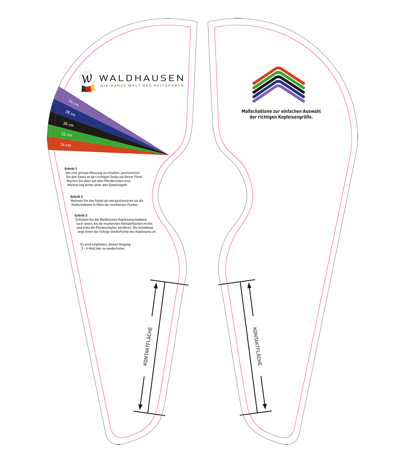 Waldhausen - gullet gauge for Waldhausen saddles