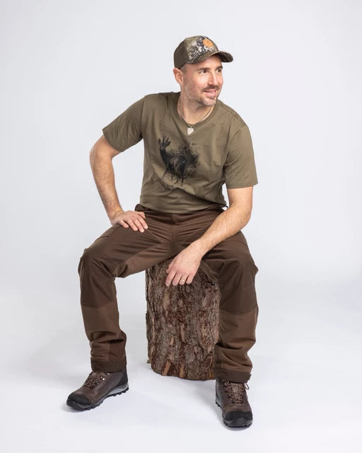 Pinewood - Herre, T-shirt, Roe Deer