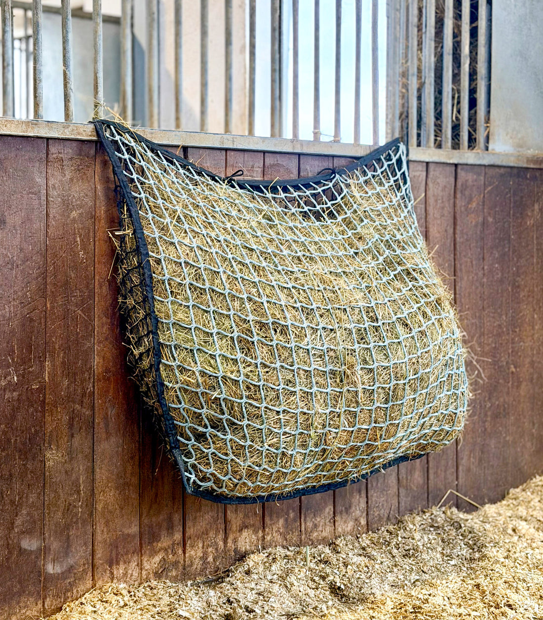 Waldhausen - Hay net DUO Knotless, close meshed, black, 120 x 90 cm