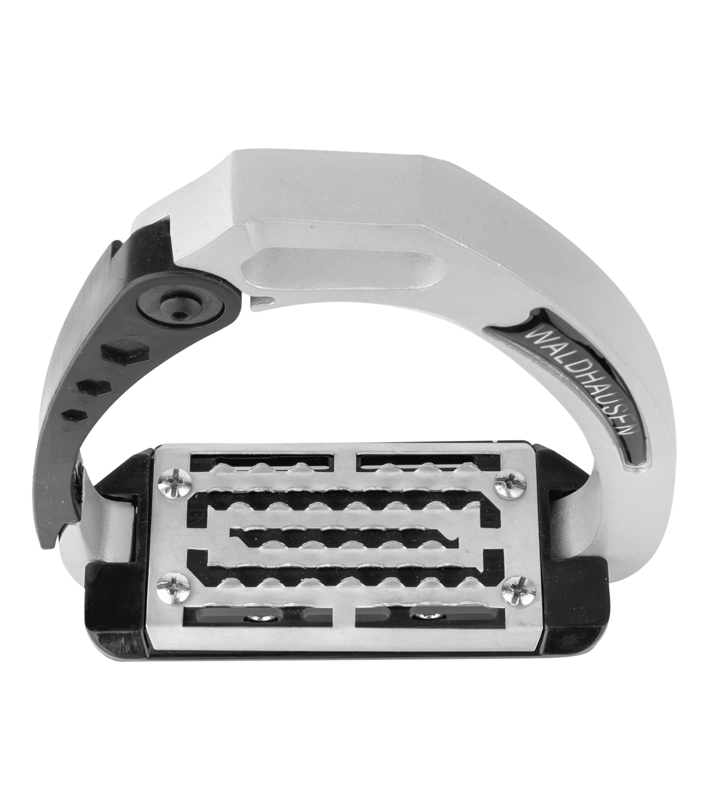 Waldhausen - Kids Safetystirrup Pro grey/metallic, 11cm