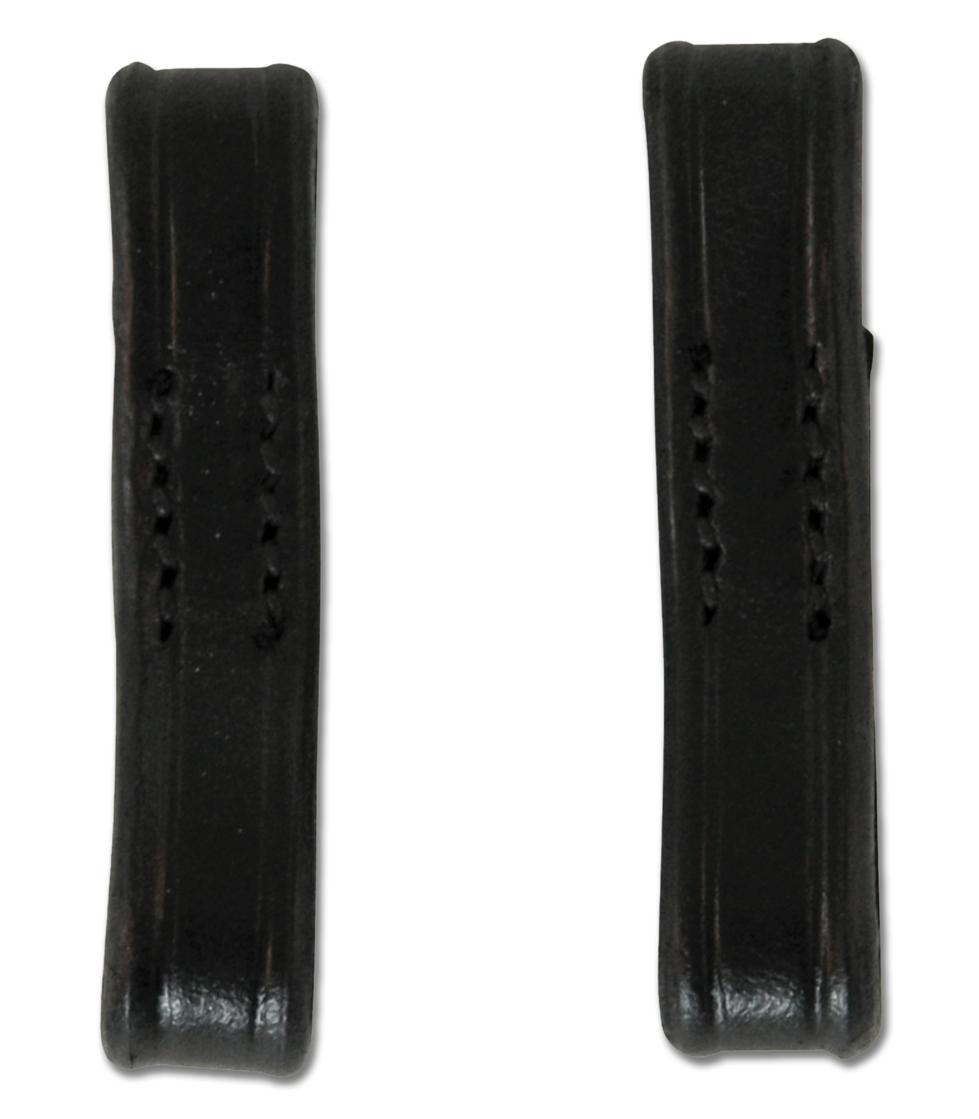 Waldhausen - Stitched Fulmerloops, black, pair
