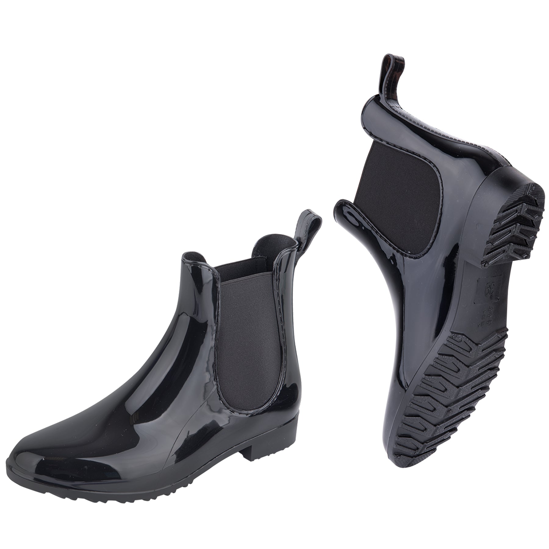 ELT - Chelsea boot Shiny, black