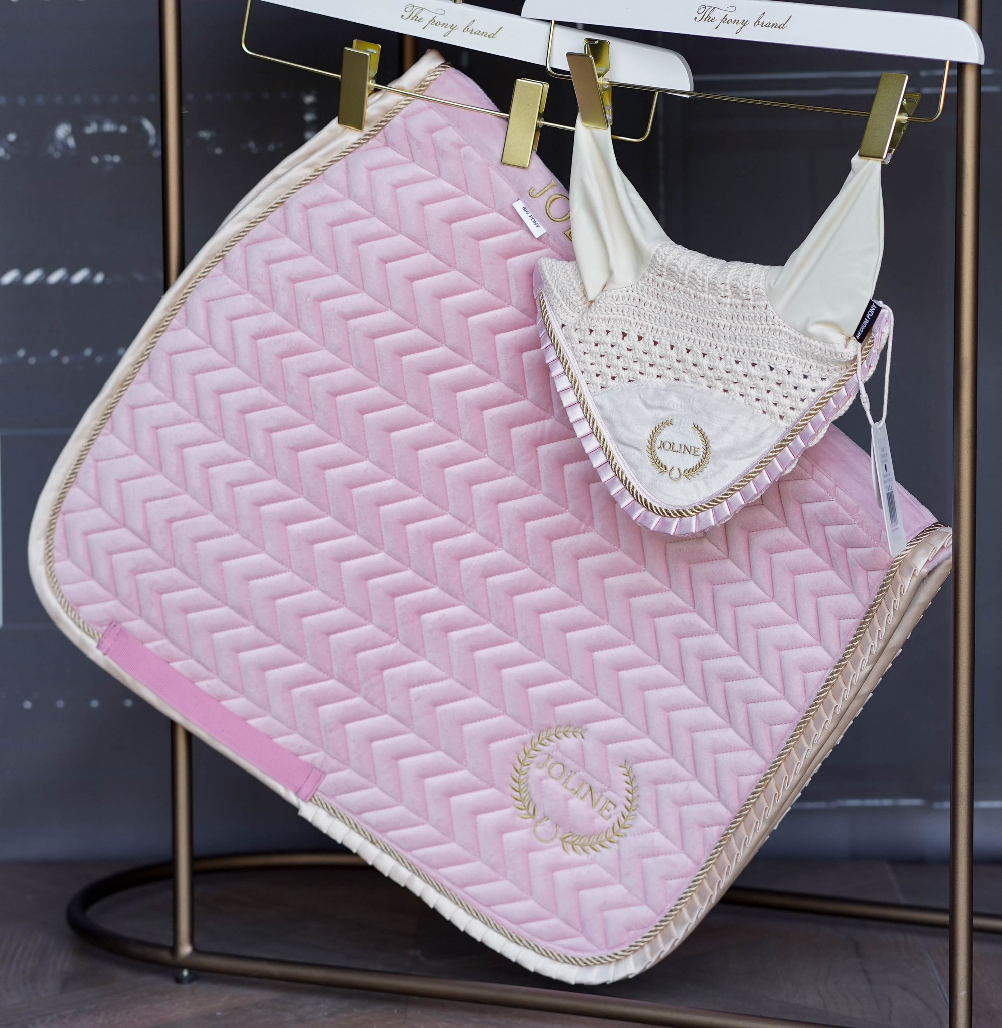 Joline - Sadelunderlag, pink
