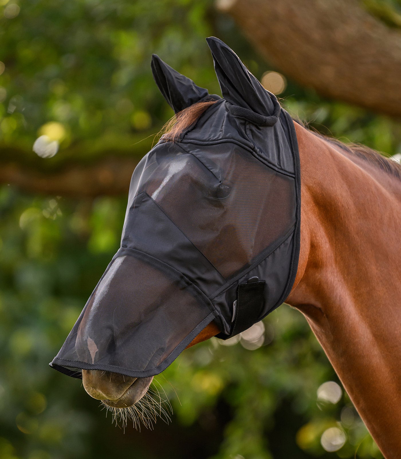 Waldhausen - Fly Bonnet with ears and nose extension