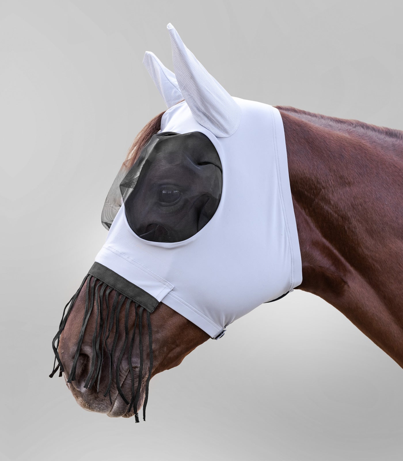 Waldhausen - Fly Mask Puck with nose fringes