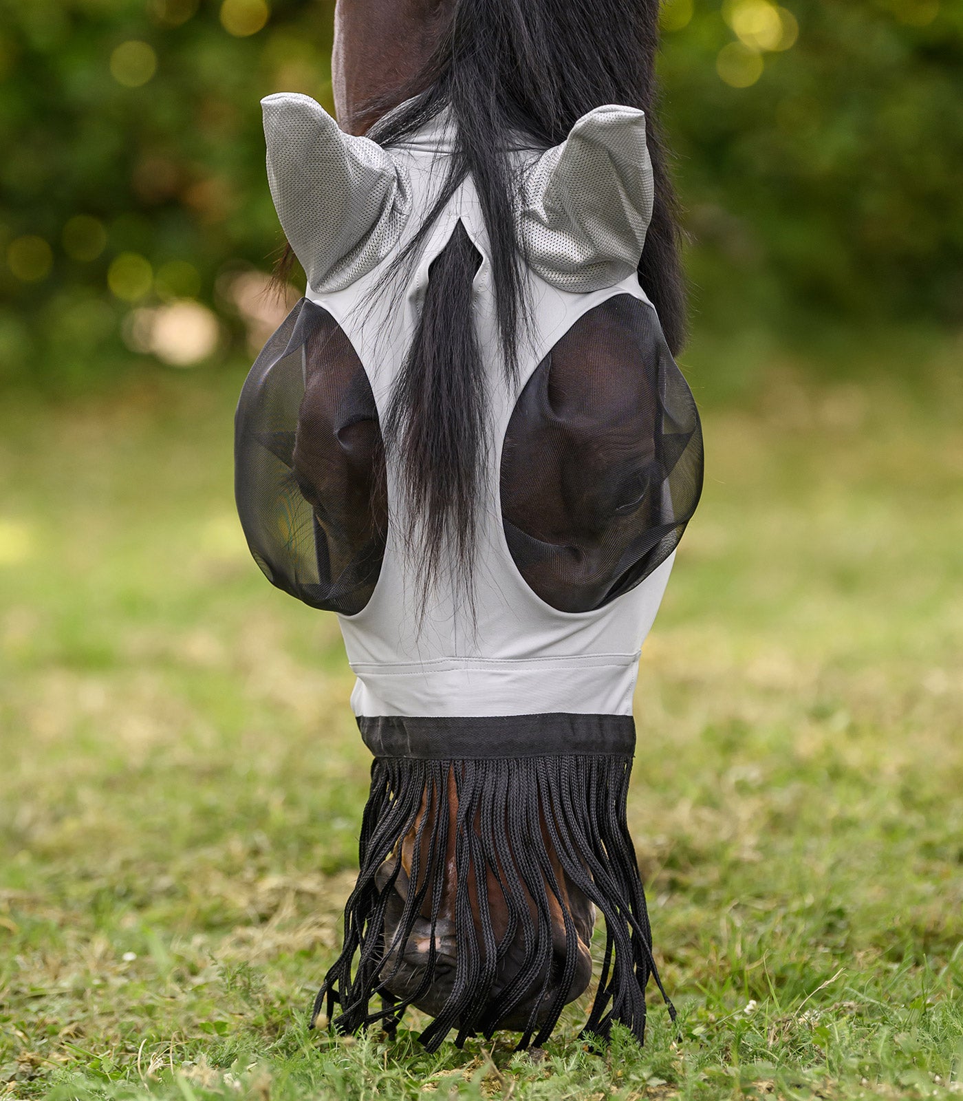 Waldhausen - Fly Mask Puck with nose fringes