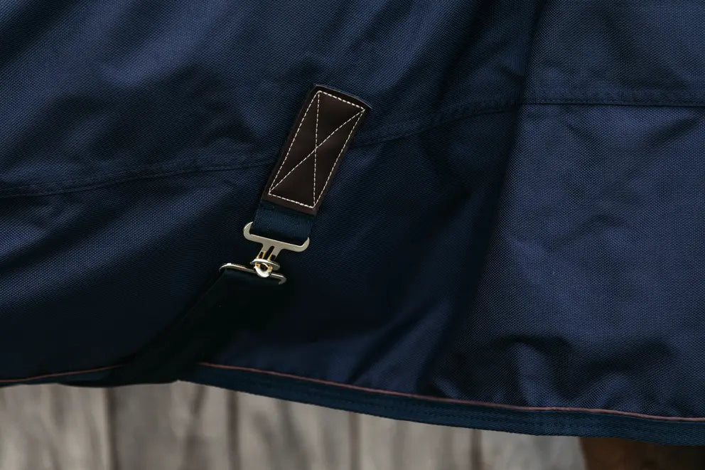 Kentucky - Turnout, udedækken, all weather waterproof pro navy, 160 g