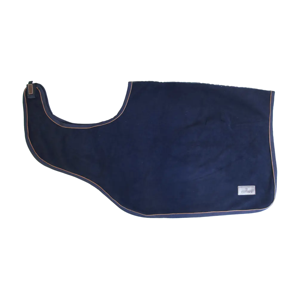 Kentucky - Fleece ride tæppe, Riding rug heavy fleece, Navy